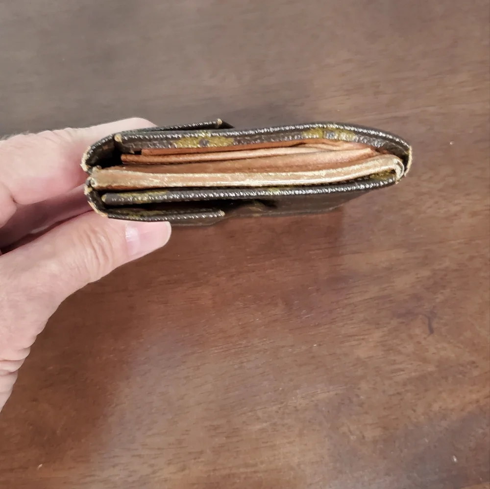 Louis Vuitton Monogram Double Snap Wallet